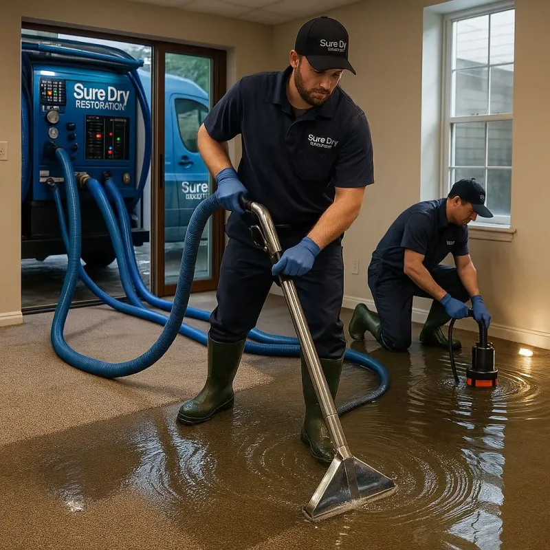 Water Extraction and Removal process in Louisville, MS